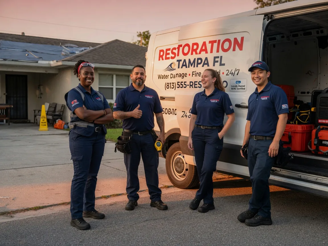 Water Damage Restoration company in Colmesneil, TX